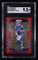 Jared Goff 2024 Panini Prizm Red Wave Prizm #148 #146/149 (SGC 9.5) at PristineAuction.com