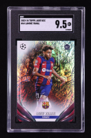 Lamine Yamal 2023-24 Topps UEFA Club Competitions Jade Edition #64 RC (SGC 9.5) at PristineAuction.com