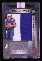 Joe Milton III 2024 Panini Black Sizeable Rookie Jersey Signatures #SSR-JMN #10/15 RC at PristineAuction.com