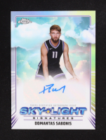 Domantas Sabonis 2024-25 Topps Chrome Sky-Light Signatures Refractors #SLSDS at PristineAuction.com