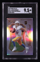 Justin Herbert 2020 Select Select Certified Rookies Prizm #4 RC (SGC 9.5) at PristineAuction.com
