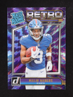 Malik Nabers 2024 Donruss Rated Rookies Retro #6 RC at PristineAuction.com