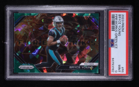 Bryce Young 2023 Panini Prizm Fireworks Prizms Green Ice #6 RC (PSA 9) at PristineAuction.com