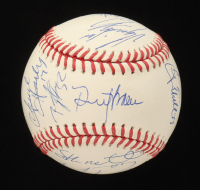 2022 Houston Astros 2022 World Series Logo Baseball Signed (16) With Dusty Baker, Blake Taylor, David Hensley, Bryan Abreu (Beckett) at PristineAuction.com