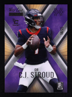 CJ Stroud 2023 Wild Card Matte X-Plode Chase Silver #MXP-CS #18/25 RC at PristineAuction.com