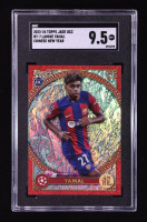 Lamine Yamal 2023-24 Topps UEFA Club Competitions Jade Edition Chinese New Year #NY7 RC (SGC 9.5) at PristineAuction.com