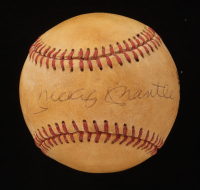 Mickey Mantle Signed OBRL Baseball (Beckett) at PristineAuction.com