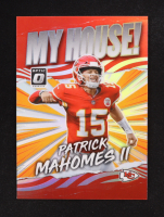 Patrick Mahomes II 2021 Donruss Optic My House! #12 at PristineAuction.com