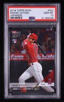 Shohei Ohtani 2018 Topps Now Japanese #32J RC (PSA 10) at PristineAuction.com