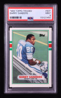 Barry Sanders 1989 Topps Traded #83T RC (PSA 9) at PristineAuction.com