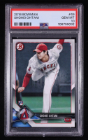 Shohei Ohtani 2018 Bowman #49 RC (PSA 10) at PristineAuction.com