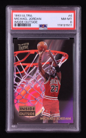 Michael Jordan 1993-94 Ultra Inside/Outside #4 (PSA 8) at PristineAuction.com