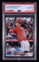 Shohei Ohtani 2018 Topps Walmart Holiday Snowflake #HMW17 RC (PSA 10) at PristineAuction.com