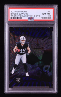 Brock Bowers 2024 Panini Illusions Trophy Collection Dots #47 RC (PSA 8.5) at PristineAuction.com