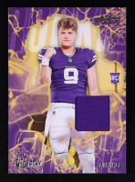 J.J. McCarthy 2024 Absolute Rookie Force Jerseys #13 RC at PristineAuction.com