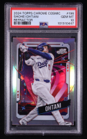 Shohei Ohtani 2024 Topps Cosmic Chrome Refractors #196 (PSA 10) at PristineAuction.com