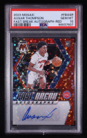 Ausar Thompson 2023-24 Panini Mosaic Autographs Fast Break Red #69 RC #28/30 (PSA 10) at PristineAuction.com