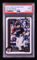 Dylan Crews 2025 Topps Celebration Big Head Variations #74 RC (PSA 9) at PristineAuction.com