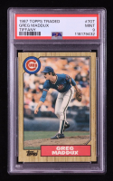 Greg Maddux 1987 Topps Traded Tiffany #70T XRC (PSA 9) at PristineAuction.com