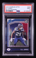 DJ James 2024 Donruss Optic Black Pandora #222 RR #20/25 RC (PSA 9) at PristineAuction.com