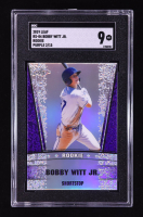 Bobby Witt Jr. 2019 Leaf Metal Special Release Rookie Purple #RS04 RC 2/15 (SGC 9) at PristineAuction.com