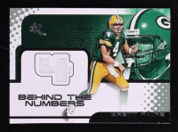 Brett Favre 2001 E-X Behind the Numbers Jerseys #12 #588/796 at PristineAuction.com