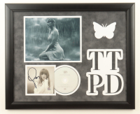 Taylor Swift Signed Custom Framed "The Tortured Poets Department" CD Album Insert Display with Disc (PSA) at PristineAuction.com