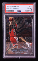 Michael Jordan 1996-97 Metal #241 MS (PSA 8) at PristineAuction.com