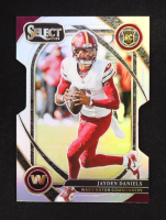 Jayden Daniels 2024 Select Prizm Silver Die Cut #217 RC at PristineAuction.com