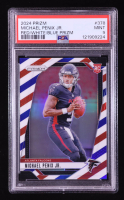 Michael Penix Jr. 2024 Panini Prizm Red White and Blue #378 RC (PSA 9) at PristineAuction.com