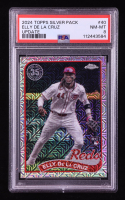Elly De La Cruz 2024 Topps Update '89 Topps Silver Pack Chrome #T89CU40 RC (PSA 8) at PristineAuction.com