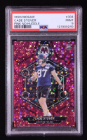 Cade Stover 2024 Panini Mosaic No Huddle Pink #384 #03/20 RC (PSA 9) at PristineAuction.com