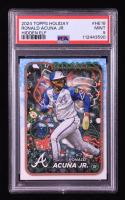 Ronald Acuna Jr. 2024 Topps Holiday Hidden Elf #HE18 (PSA 9) at PristineAuction.com