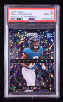 Brian Thomas Jr. 2024 Panini Prizm Prizmatic No Huddle #19 RC (PSA 10) at PristineAuction.com
