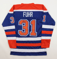 Grant Fuhr Signed Jersey (AWM) at PristineAuction.com