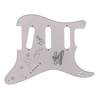 Electric Guitar Pickguard Band-Signed by (4) Good Charlotte Members with Joel Madden, Benji Madden (ACOA) at PristineAuction.com