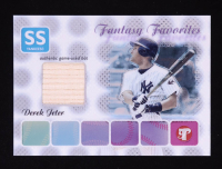 Derek Jeter 2004 Topps Pristine Fantasy Favorites Bat Relics #DJ at PristineAuction.com