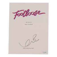 Kevin Bacon Signed "Footloose" TV Movie Script Cover Page (ACOA) at PristineAuction.com