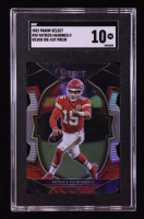 Patrick Mahomes II 2022 Select Prizm Silver Die Cut #20 (SGC 10) at PristineAuction.com