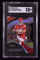 Patrick Mahomes II 2023 Select Prizm Red and Yellow Die Cut #226 (SGC 10) at PristineAuction.com
