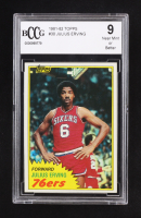 Julius Erving 1981-82 Topps #30 (BCCG 9) at PristineAuction.com