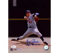 Tom Seaver Signed Mets 8x10 Photo Inscribed "CY 69,73,75" (JSA) at PristineAuction.com