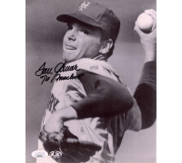 Tom Seaver Signed Mets 8x10 Photo Inscribed "The Franchise" (JSA) at PristineAuction.com