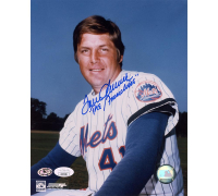 Tom Seaver Signed Mets 8x10 Photo Inscribed "The Franchise" (JSA) at PristineAuction.com