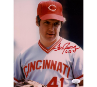 Tom Seaver Signed Reds 8x10 Photo Inscribed "6-16-78" (JSA) at PristineAuction.com
