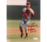 Tom Seaver Signed Reds 8x10 Photo Inscribed "No Hitter 6-16-78" (JSA) at PristineAuction.com