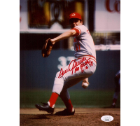 Tom Seaver Signed Reds 8x10 Photo Inscribed "No Hitter 6-16-78" (JSA) at PristineAuction.com