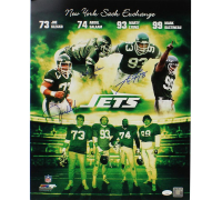 Joe Klecko, Marty Lyons & Abdul Salaam Signed Jets 16x20 Photo (JSA) at PristineAuction.com