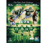 Joe Klecko, Marty Lyons & Abdul Salaam Signed Jets 8x10 Photo (JSA) at PristineAuction.com