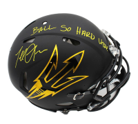 Terrell Suggs Signed Arizona State Sundevils Full-Size Authentic On-Field Speed Helmet Inscribed "Ball So Hard Univ" (Beckett) at PristineAuction.com